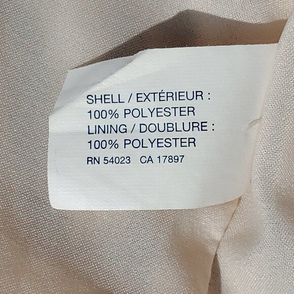 PRETTY GAP Dress Women's Size Large Nautical Stripe Light Navy and Cream - Picture 7 of 7